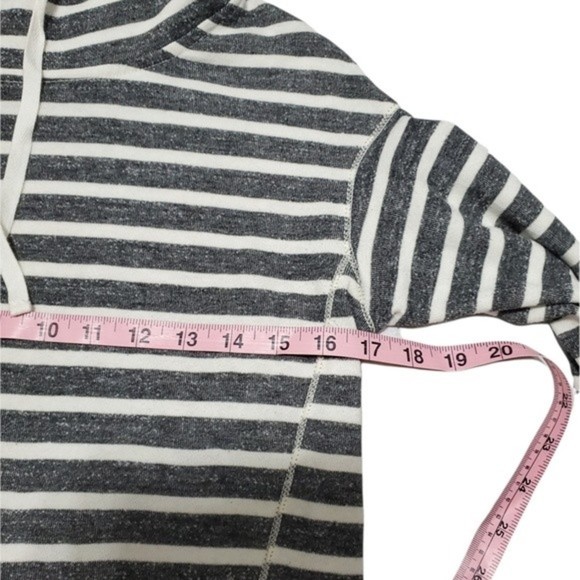 MAX Studio Nautical Stiped Long Sweatshirt - Picture 4 of 6